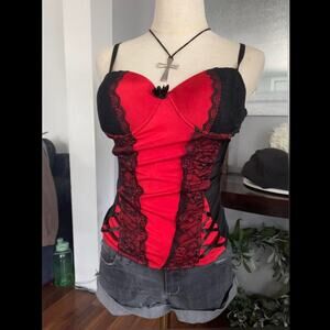 Y2k corset top s